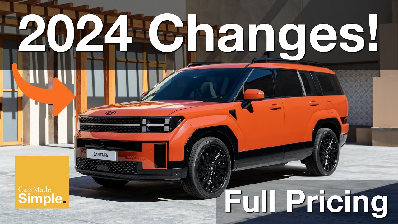 2024 Hyundai Santa Fe Full Change List and Pricing | Impressive Standard Features!