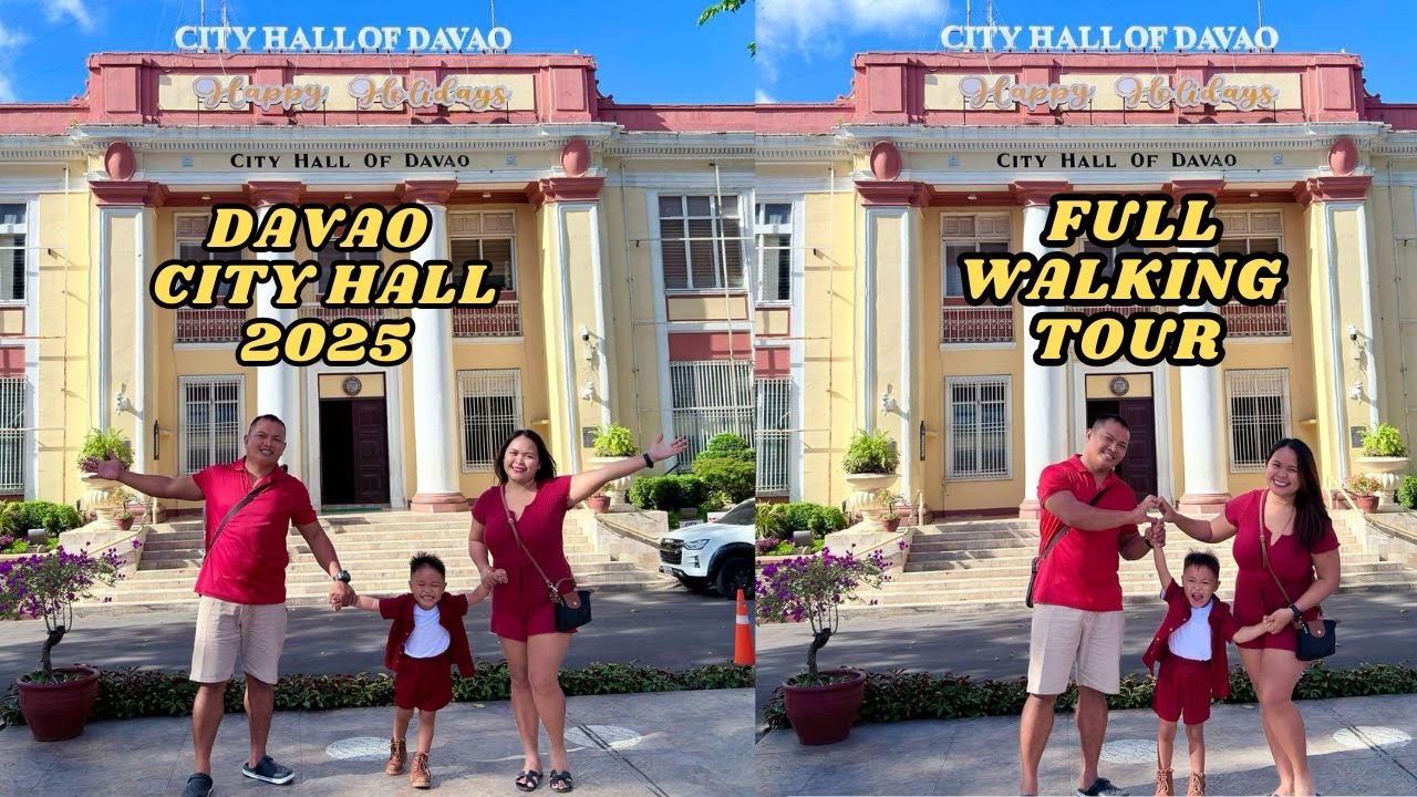 DAVAO CITY HALL QUICK WALKING TOUR 2025 | DAVAO 2025 [ 4K ]