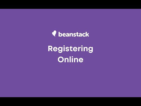 Registering Online with Beanstack