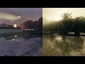 Minecraft Your choice is Kappa PT ( left ) vs Eclipse-Shader-Unstable ( right )