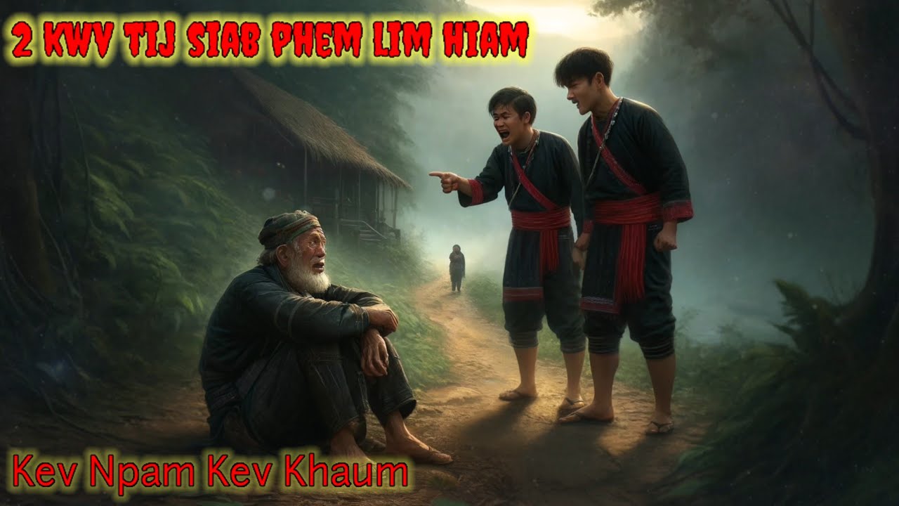 Dab neeg kev npam kev khaum - 2 kwv tij siab phem lim hiam ua tub sab thiaj tau kev npam. 22/02/2025