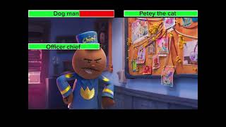 Dog Man (2025) Trailer with healthbars