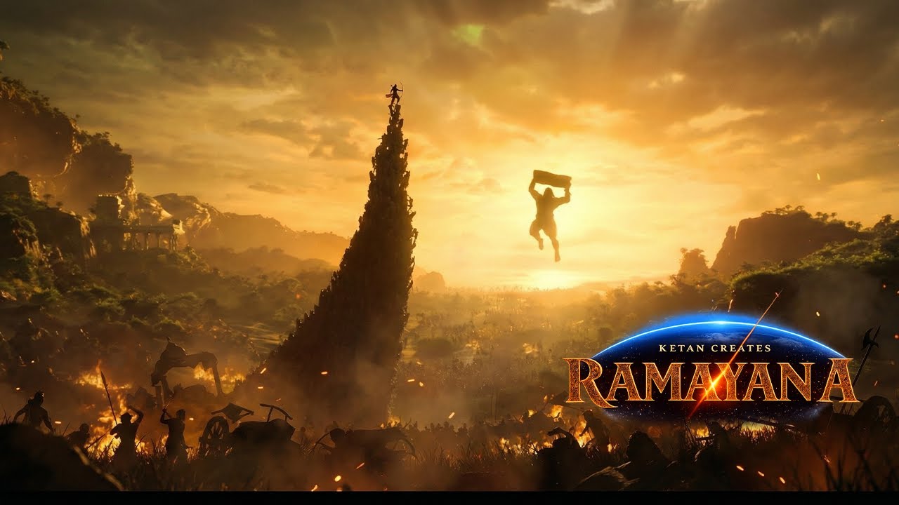 Ramayana | Reimagining the Battle of Ram vs Kumbhakarna with AI