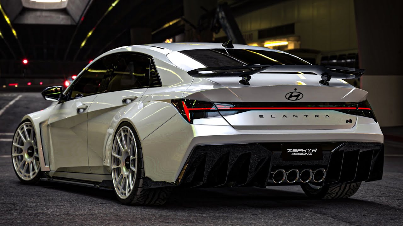 Hyundai Elantra 2025 HARDCORE Bodykit by Zephyr Designz