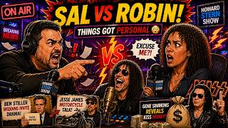 Sal Attacks Robin On-Air & Gene Simmons Reveals KISS Money 😳 | The Howard Stern Show