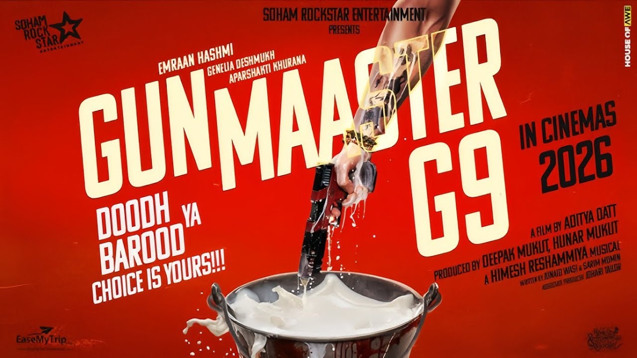 GUNMAASTER G9 | Teaser Trailer | Emraan Hashmi | Genelia | Aditya | Soham Rockstar |
