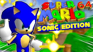 This Mario 64 mod lets you play as SONIC