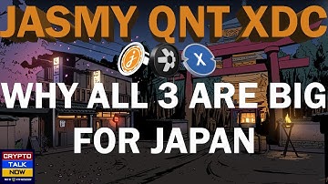💥🚨JASMY QNT XDC - WHY ALL 3 ARE BIG FOR JAPAN #JASMY #BITCOINOFJAPAN #QNT #ISOTC307 #XDC #ISO20022
