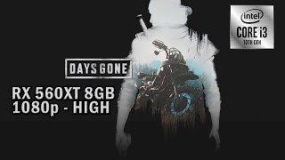 Days Gone - Rx 560 Xt 8Gb Ddr5
