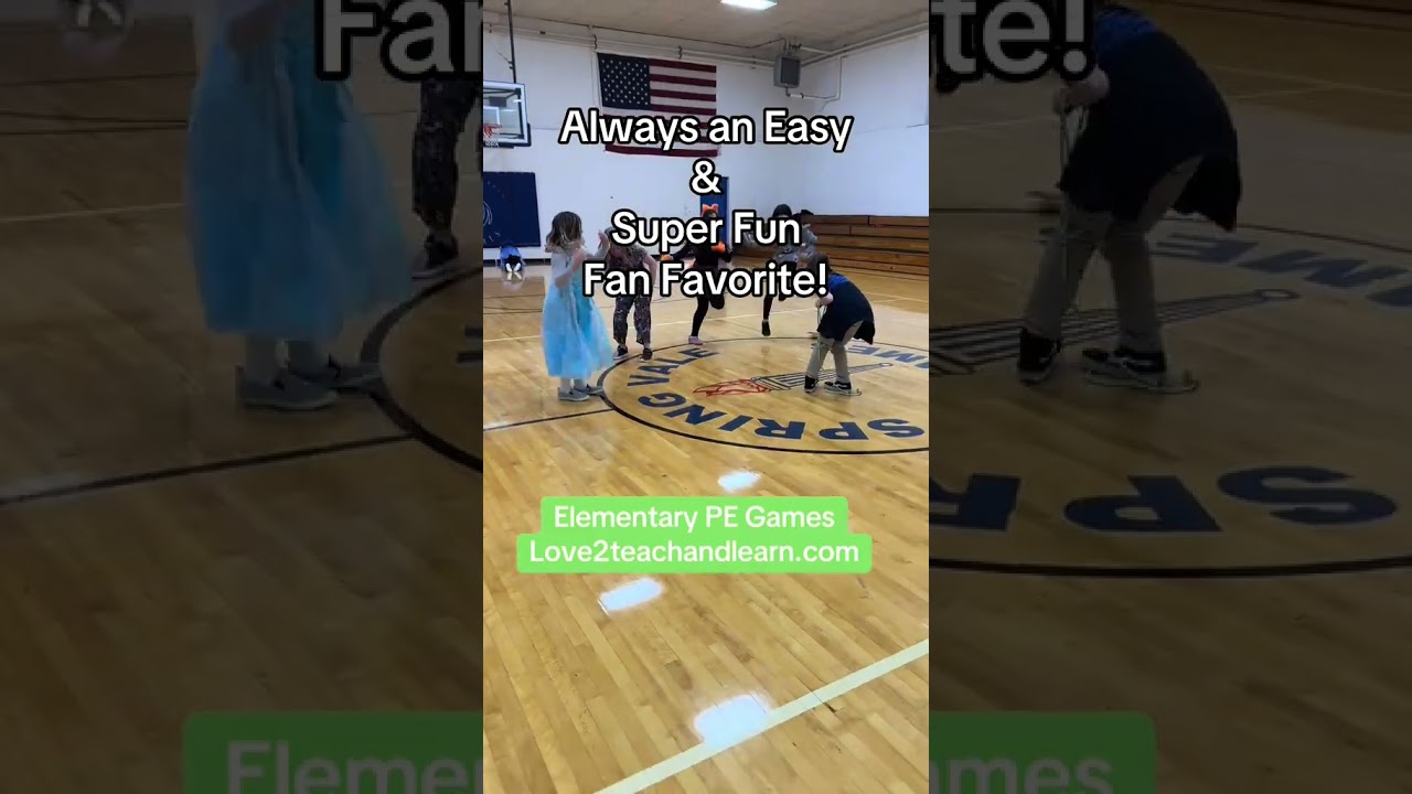 PE Elementary Jump Rope Games: CRITTER SWING 