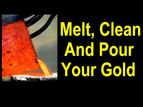 Turn Nuggets And Jewelry Into Gold Bars At Home!