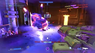 DOOM Open Beta - Random Lucky Quad Kill Moment