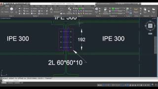 Drawing Steel Details 'AutoCAD'