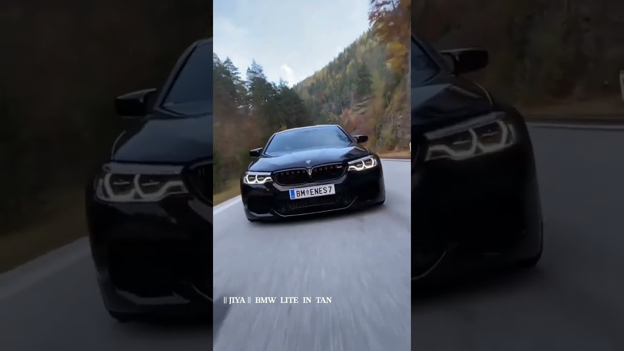 BLACK BMW TAN CAR 😱😱