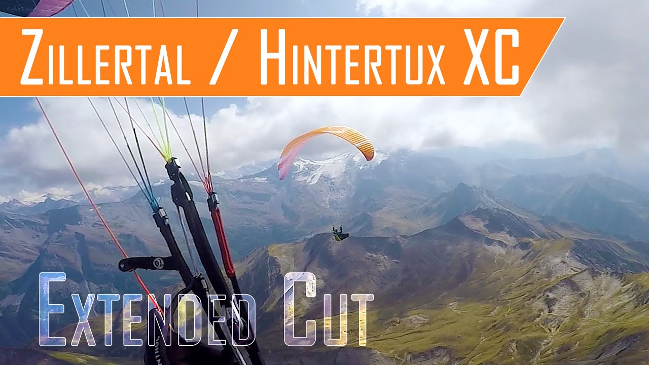 Visting the Alpine divide on a paraglider - Zillertal XC (FAI)