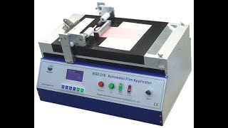 BGD 218  Automatic Film Applicator (Operation)