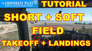 Short and Soft Field Takeoff and Landing Procedures - Cessna 152 - MSFS