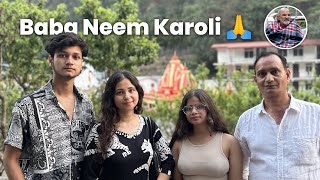 Neem Karoli Baba ke aashirwad le liye🙏🏻🤗 #neemkarolibaba #nanital #trip #vlog