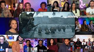 TOP "Omaha Beach D-Day Landing Scene" Saving Private Ryan (1998) Movie Reactions