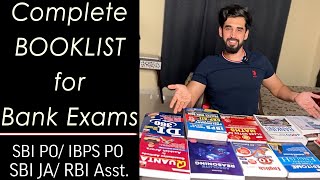 Best Books for Bank Exams 2023♦️SBI PO/ IBPS PO/ RBI Asst. & Clerk Exams