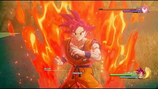 Super Saiyan God Goku Humbles Freiza - Dragon Ball Z Kakarot