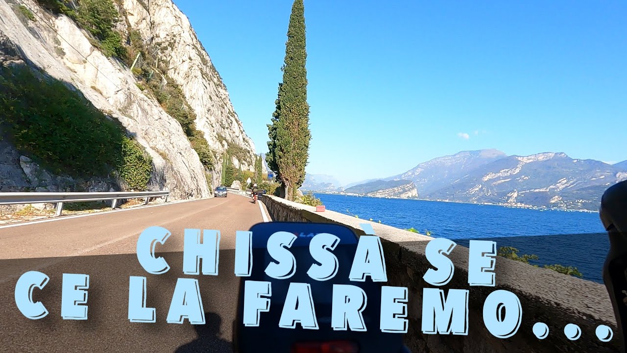 Giro del Lago di Garda in bicicletta. Non siamo allenati per fare 140 km ma ci proviamo lo stesso!