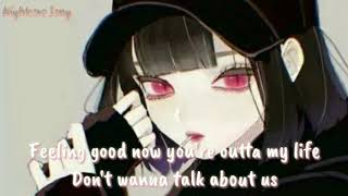 Nightcore Song = Don't Call Me Up (lyrics video) (Mabel)