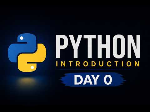 Python Full Course Starts Today! | Day 0 Announcement | Zero to Hero