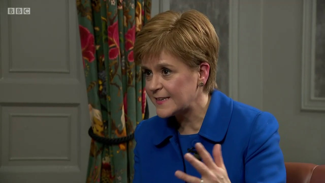 Эндрю Нил видит часть риторики Николы Стерджен о независимости Шотландии.