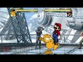 Garfield vs Super Mario - Mugen Battle