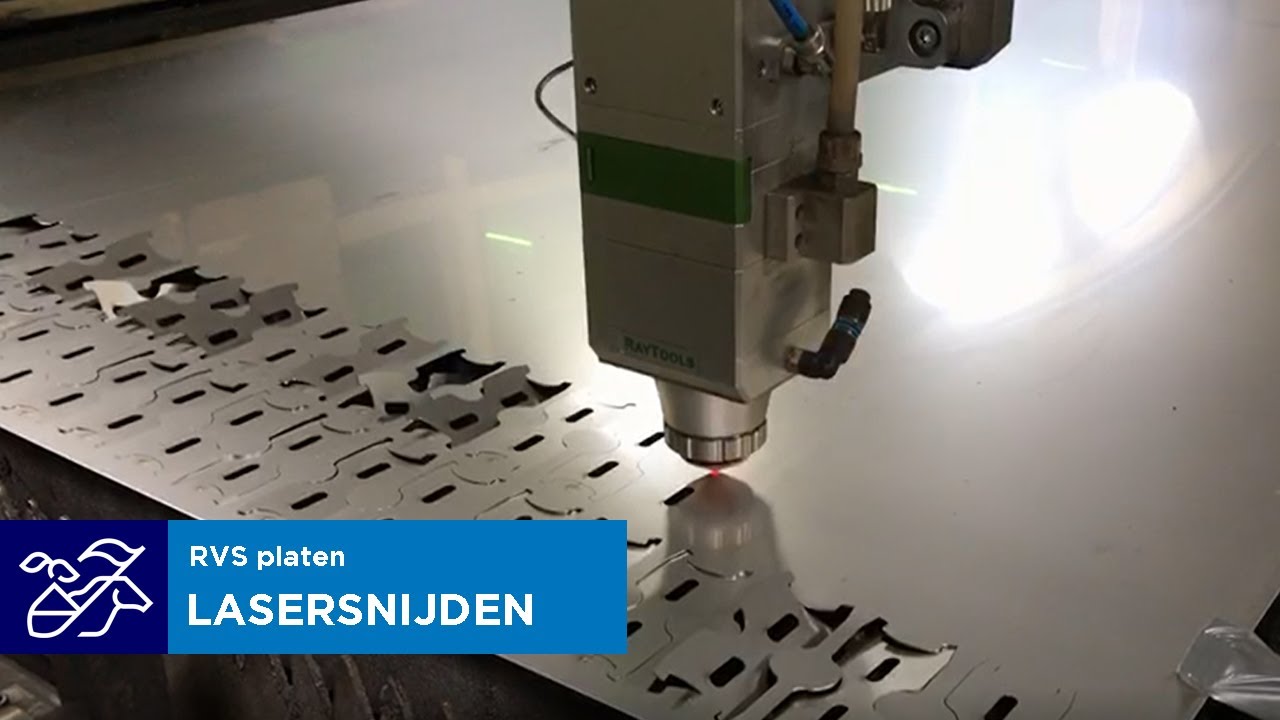 RVS maatwerk | Lasersnijden Platen | Paul Meijering Stainless Steel | video 2