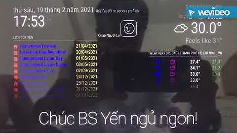 DIY smart mirror with Face Recognition ID