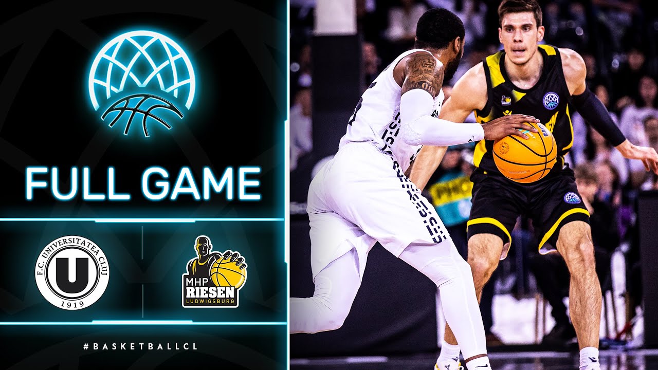 U-BT Cluj Napoca v MHP Riesen Ludwigsburg | Full Game | Basketball Champions League 2021