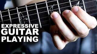 More Expressive Guitar Playing: Tiny Slides