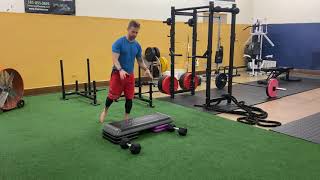 Cardio/stepper & strength circuit training for this weeks WOW WEDNESDAY @flexxmp