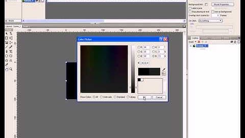 How to Design an advertising banner with swishmax