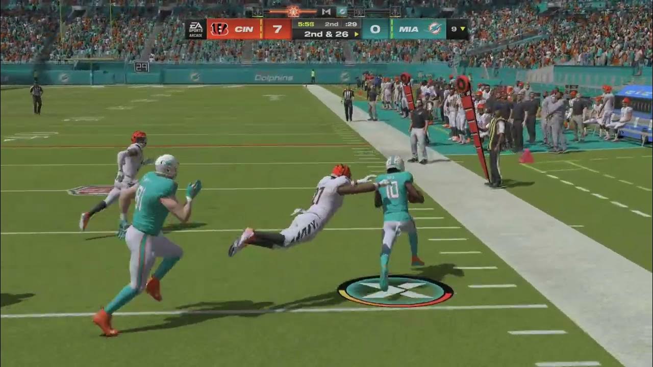 Tyreek Hill Peace Sign Celebration Madden 24 YouTube