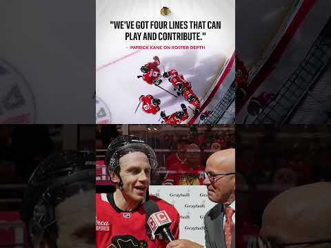 growing as a team, playing as one ❤️ #nhl #patrickkane #blackhawks #chicago