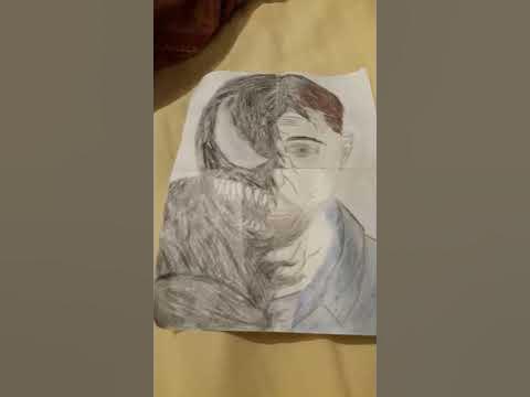 Самый красивый рисунок венома - YouTube
