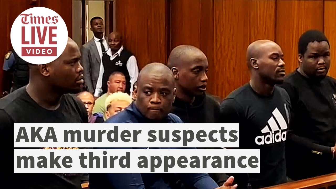 AKA and Tibz' murder suspects appear in DBN magistrate's court - YouTube