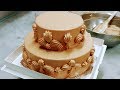 ２段チョコケーキの作り方　バースデーケーキ　Two tier chocolate cake - birthdaycake ｜ビルソンローラーズ