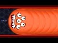 Wormate.io 01 Giant Monster Worm Vs. Tiny Troll Worm Epic Wormateio Gameplay Best Moments!