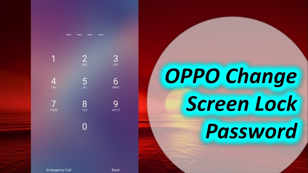 OPPO में Screen Lock Password कैसे Change करें YouTube