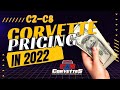 C2-C8 Corvette Pricing in 2022