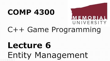 COMP4300 - Game Programming - Lecture 06 - EntityManager + 2D Game Math