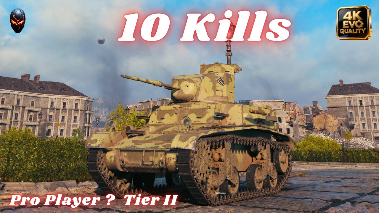 M2 Light Tank 10 Kills Pro Player ? on Tier II World of Tanks #wot