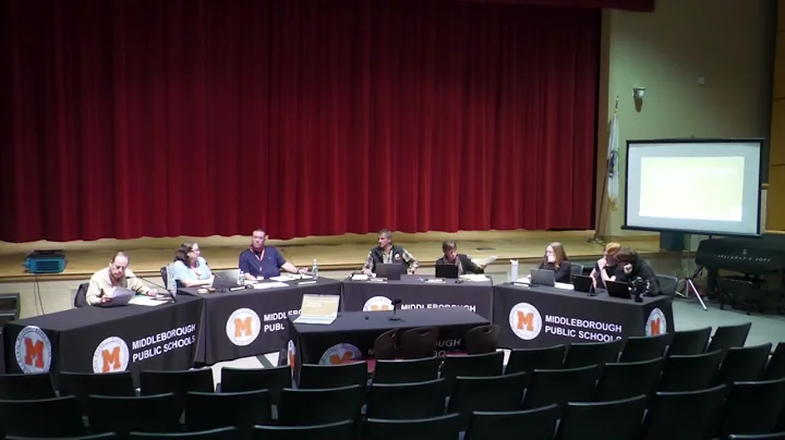 Middleborough Public Schools: School Committee Meeting - November 6, 2025