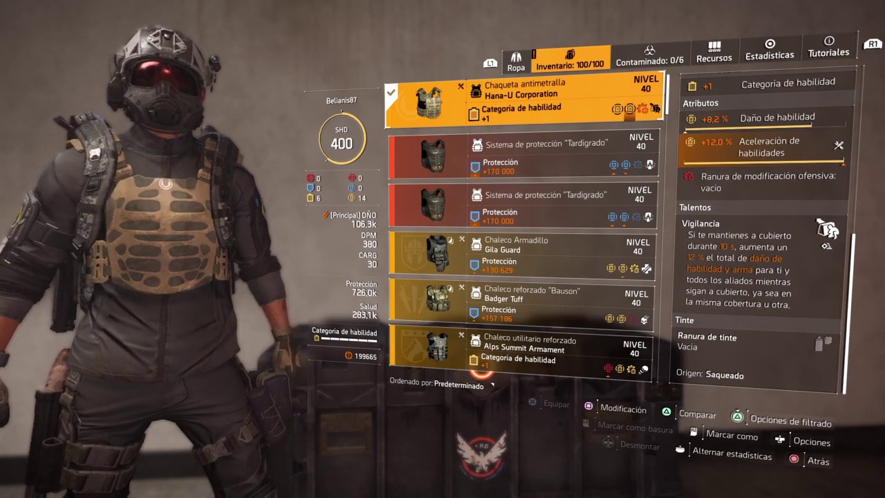 the division 2 build the division 2 build
