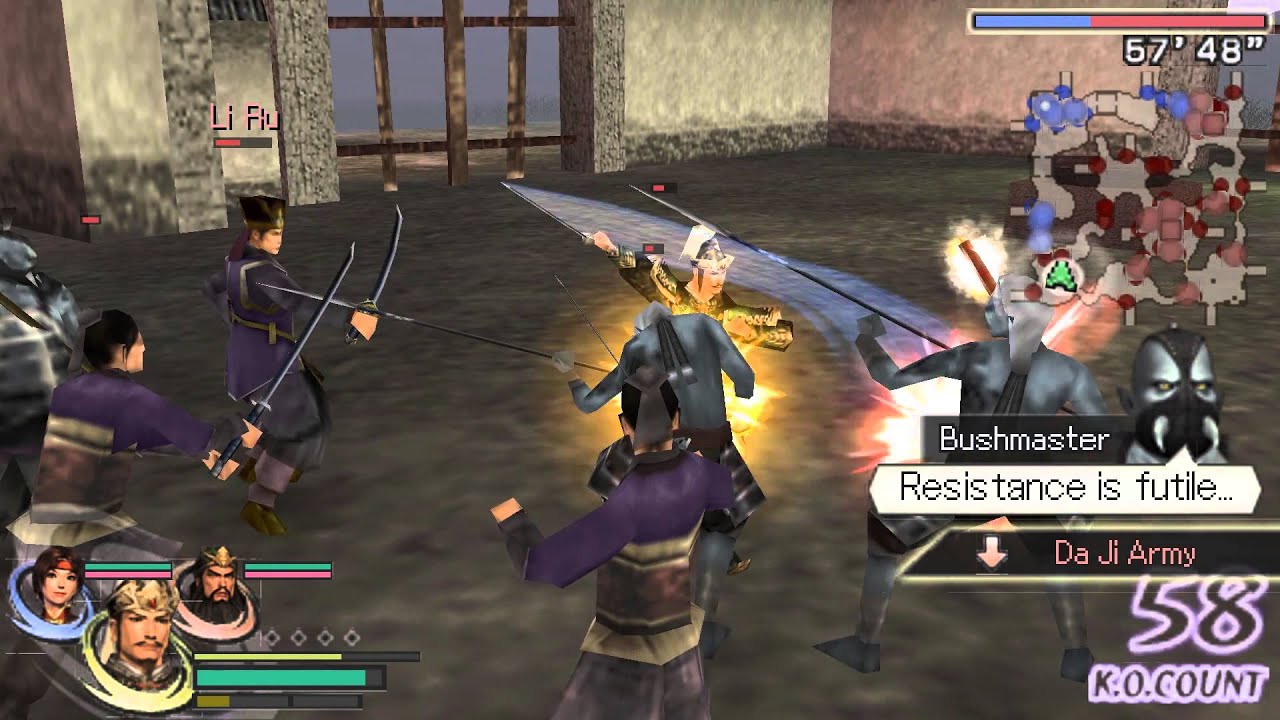 warriors orochi 2 psp iso