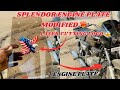 Splendor engine plate modified ❤️🔥 || Laser cutting logo😱 || splendor modification 🔥||